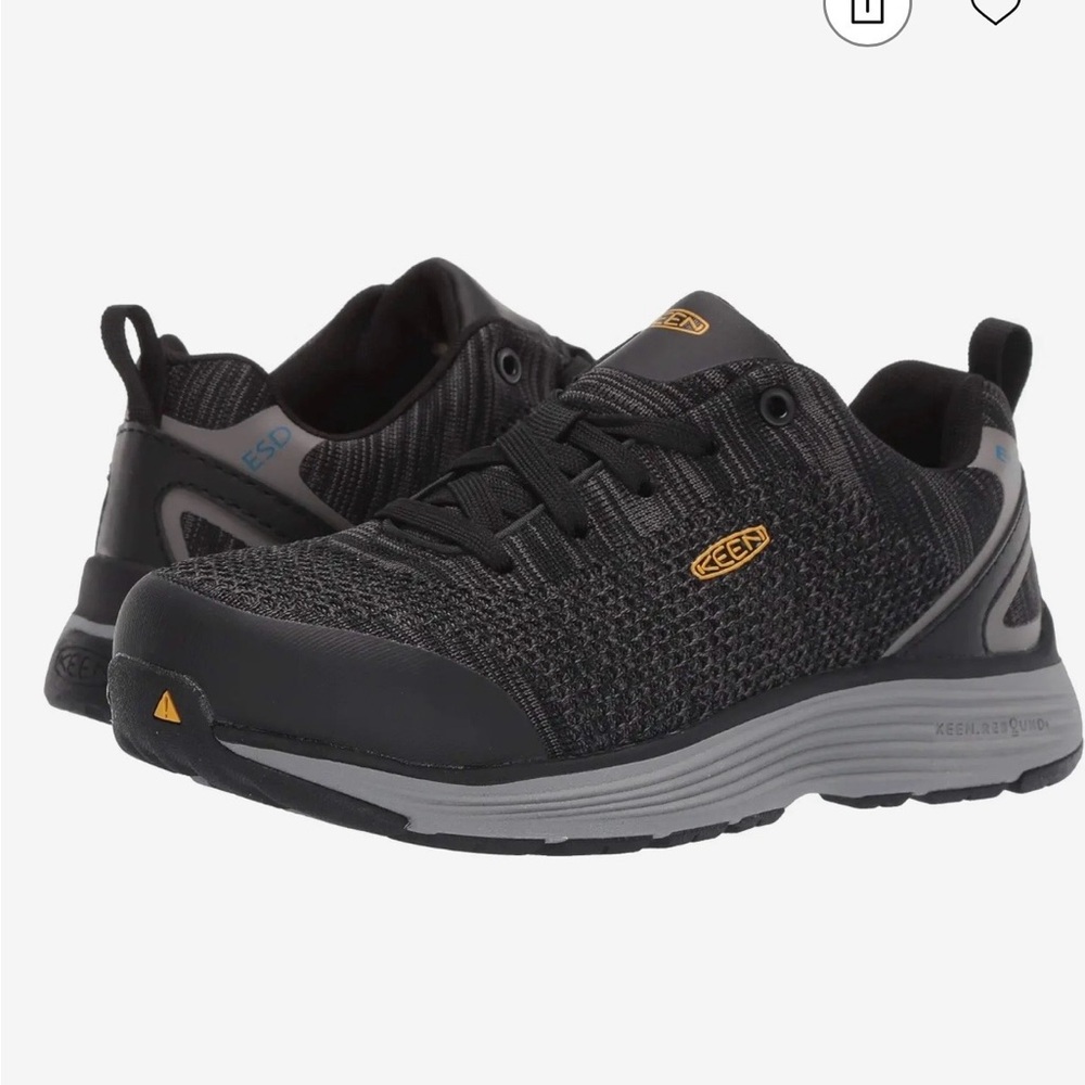 KEEN Black and Gray Women's Sneakers